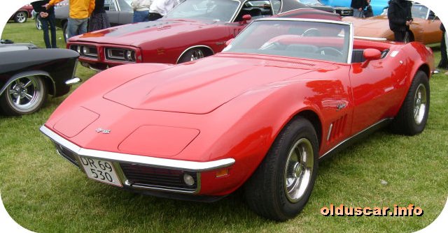1969 Chevrolet Corvette Sting Ray Convertible Roadster front